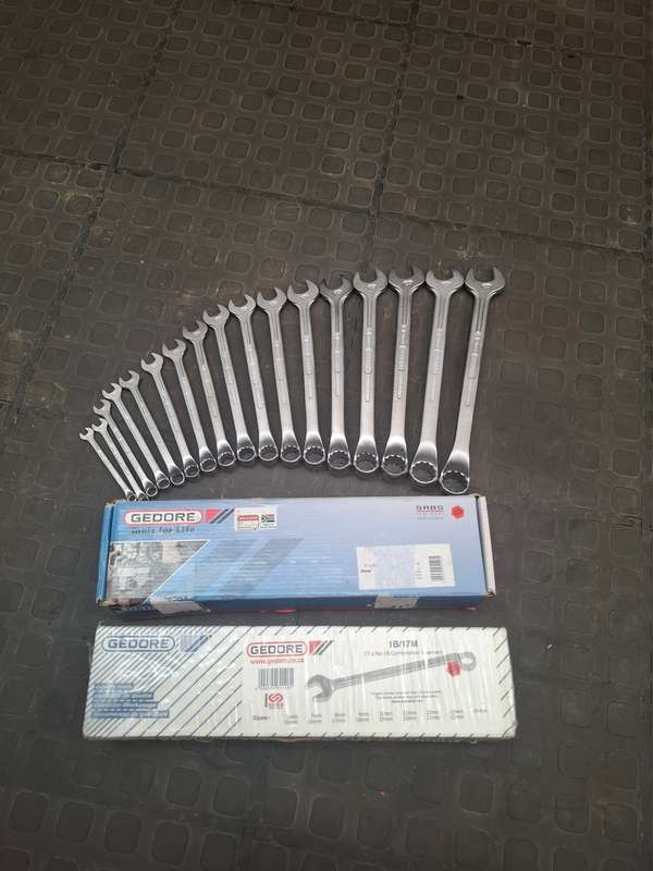 GEDORE Combination Spanner sets (1B/17M)