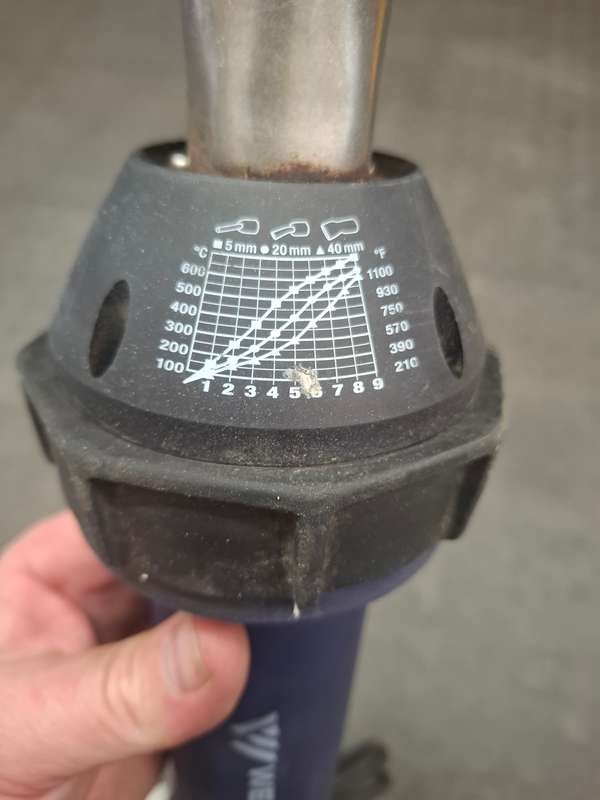 WELDY Energy HT1600 Plastic welder