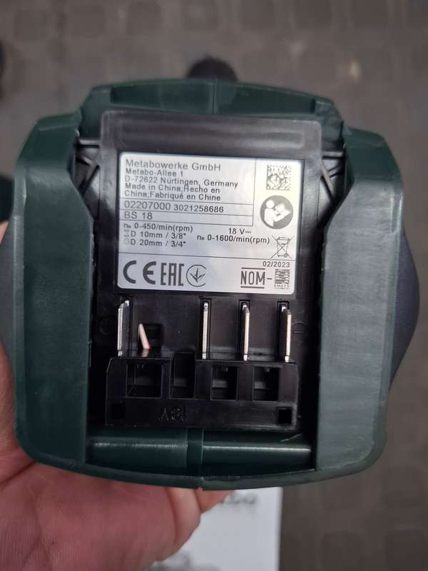 METABO BS18 SET