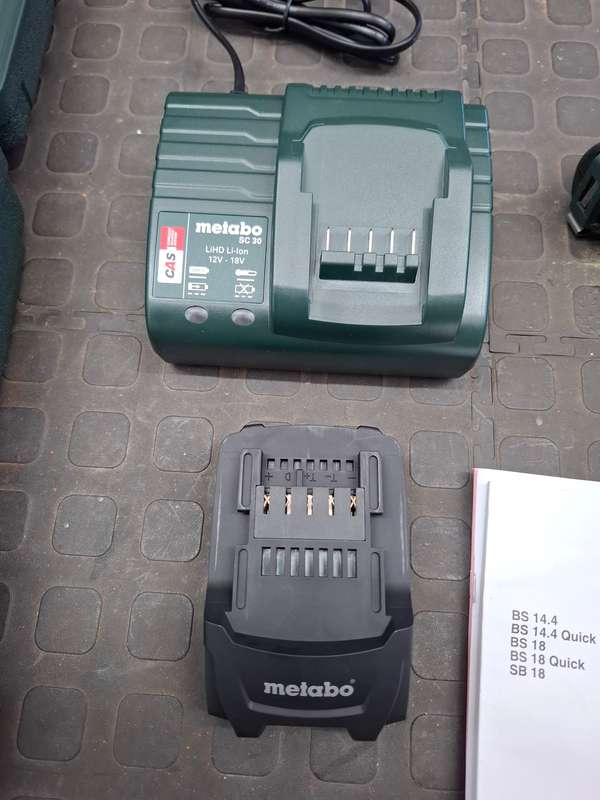 METABO BS18 SET