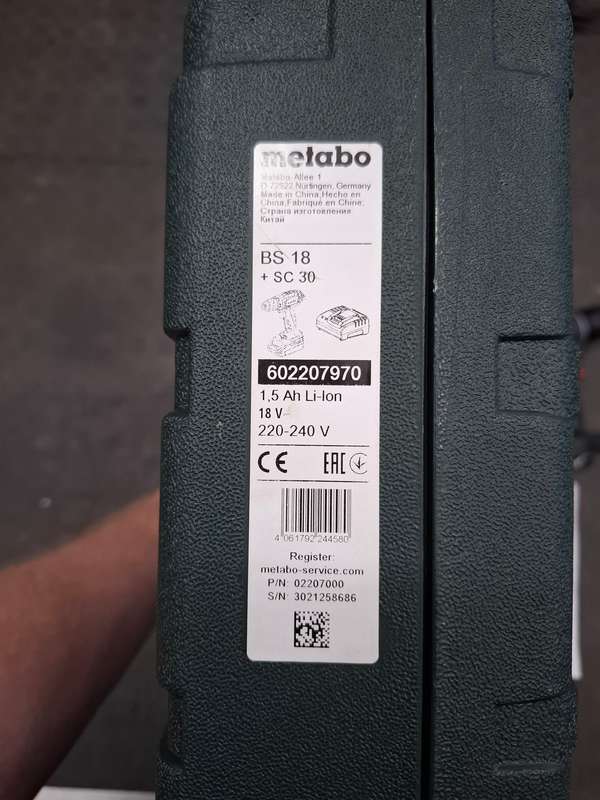 METABO BS18 SET