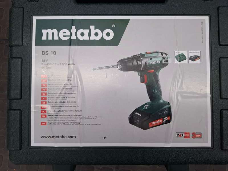 METABO BS18 SET