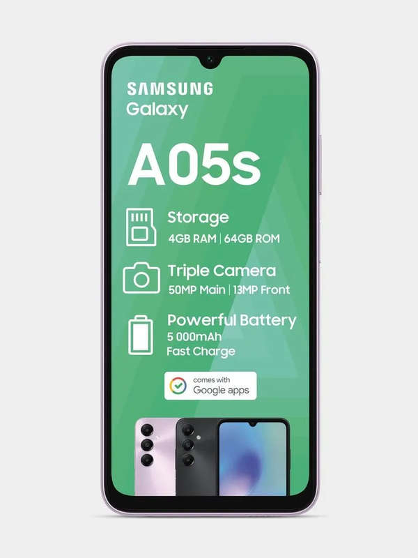 Brand New Open Box Samsung Galaxy A05s 64GB Violet