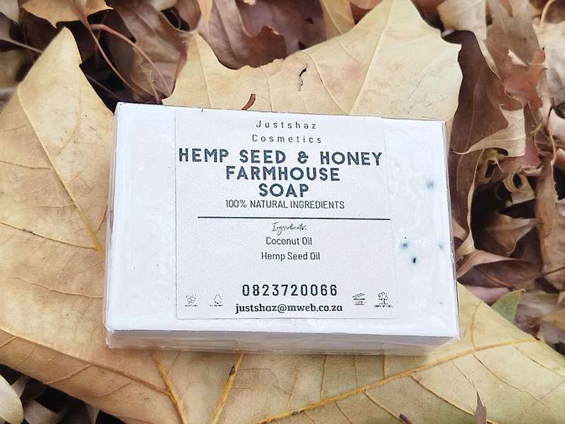 HEMP SEED, HONEY AND ORANGE FARMHOUSE SOAP