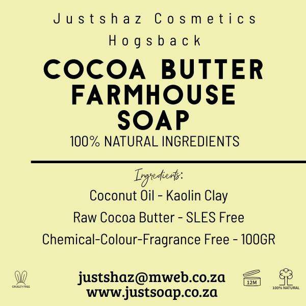 COCOA BUTTER FARMHOUSE SOAP