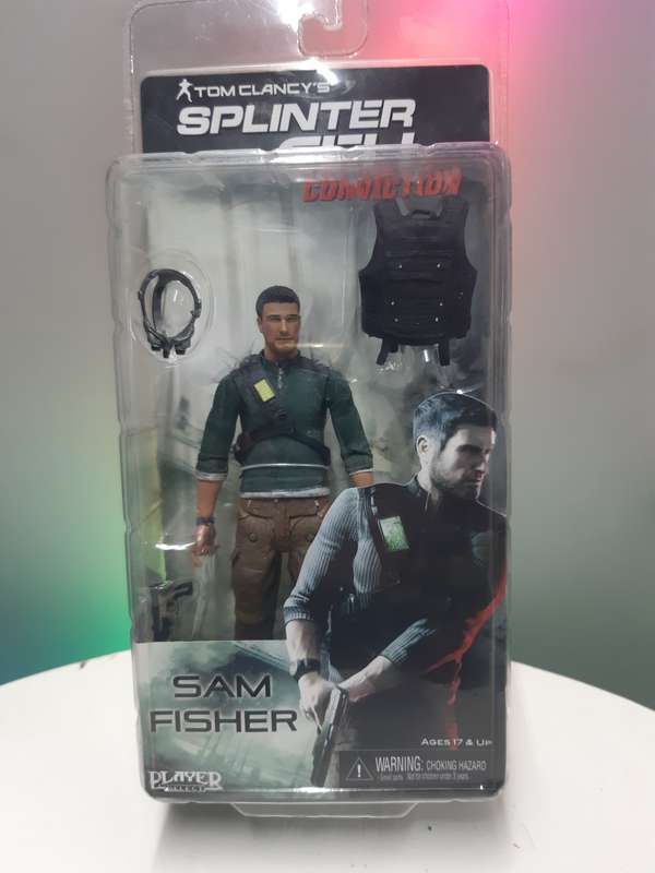 Tom clancy's - splinter cell conviction - sam fisher figurine