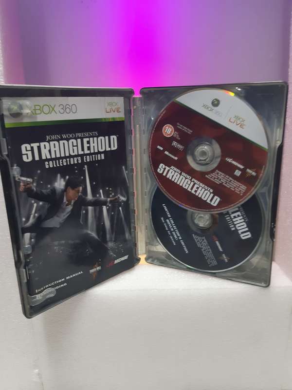 STRANLEHOLD -COLLECTORS STEEL CASE EDITION (Xbox 360)