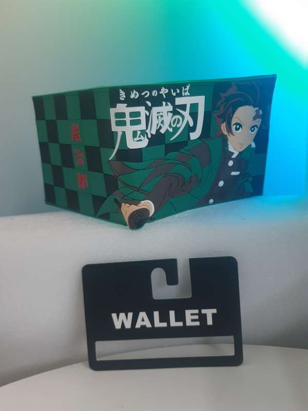 Demon slayer - anime cosplay wallet - short bitfold