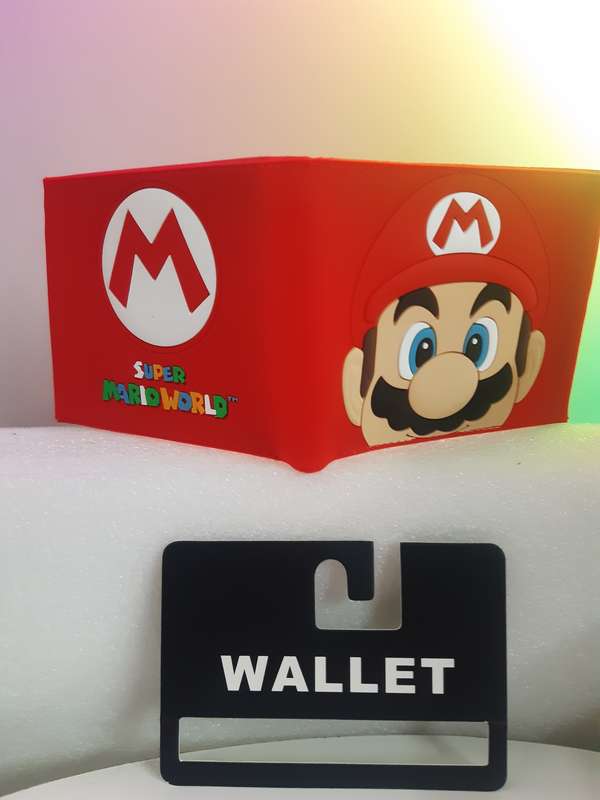 Super Mario cosplay wallet - short bitfold