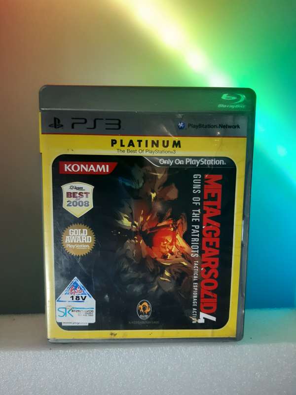 Metal Gear Solid 4 (Ps3)