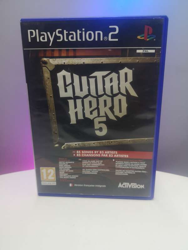 guitar hero 5  (Ps2)