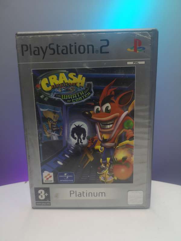 Crash bandicoot" the wrath of cortex/ platinum (Ps2)