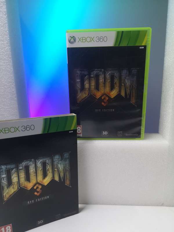 DOOM 3 Box sleeve - Bes edition 3d (Xbox 360)