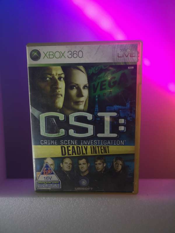 CSI Crime Scene Investigation - Deadly Intent (Xbox 360)
