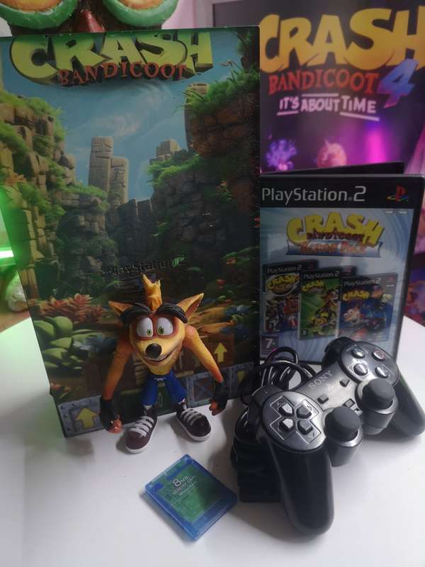 PlayStation 2 fat - Crash bandicoot and game - collectors edition (Ps2)