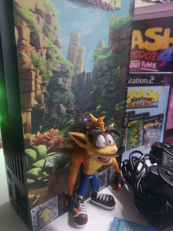 PlayStation 2 fat - Crash bandicoot and game - collectors edition (Ps2)