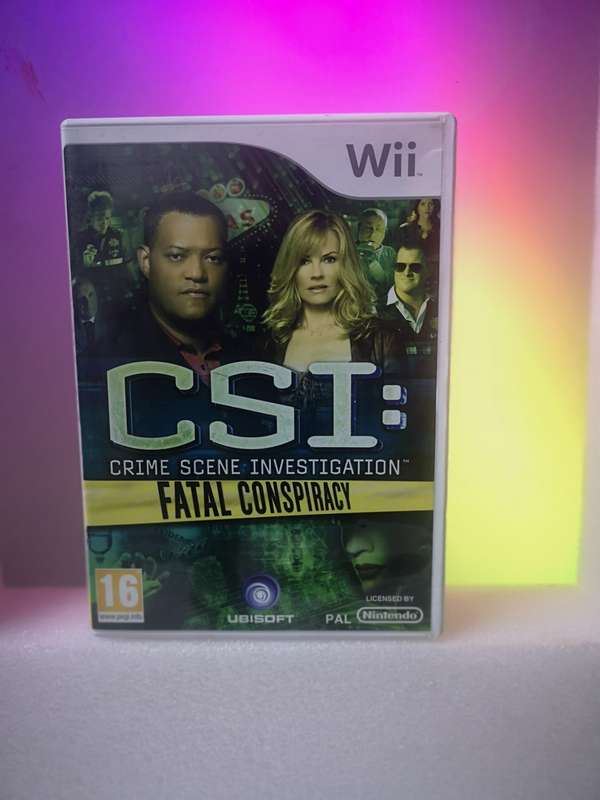 Wii - CSI Fatal Conspiracy