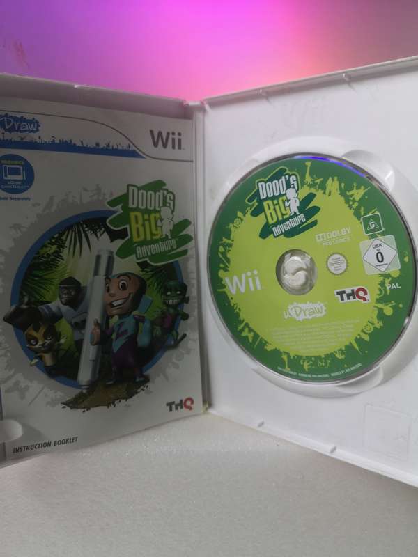 Wii - U Draw Doods Big Adventure