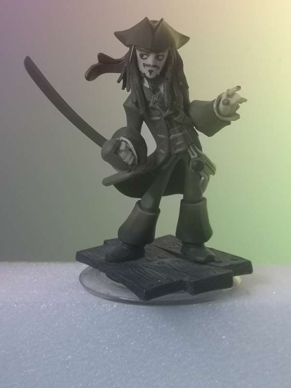 Disney Infinity 1.0 Jack Sparrow Pirates of The Caribbean figurine