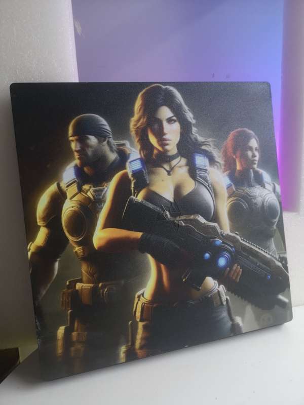 Ps4 pro  - Replacement Top Console Cover ,Custom with a permanent print art