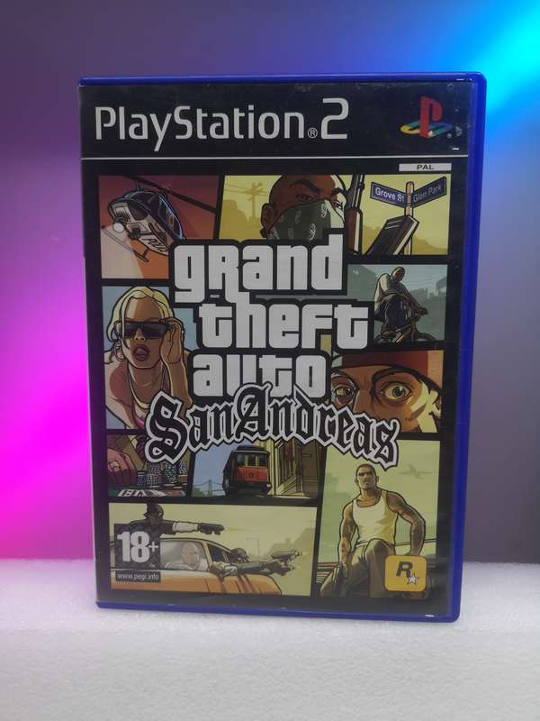 Grand Theft Auto San Andreas (Ps2)