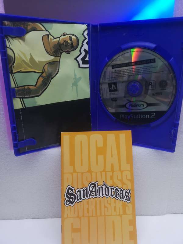 Grand Theft Auto San Andreas (Ps2)