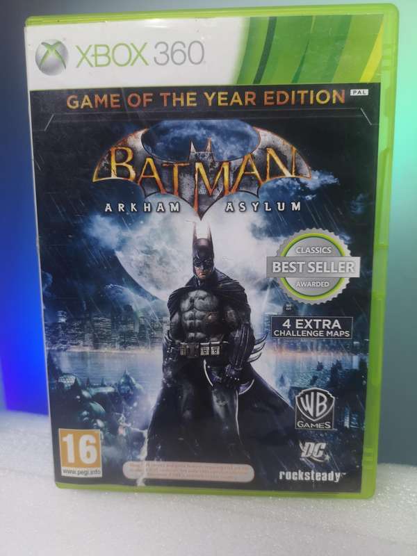 Batman Arkum Asylum Game of the Year Edition  (Xbox 360)