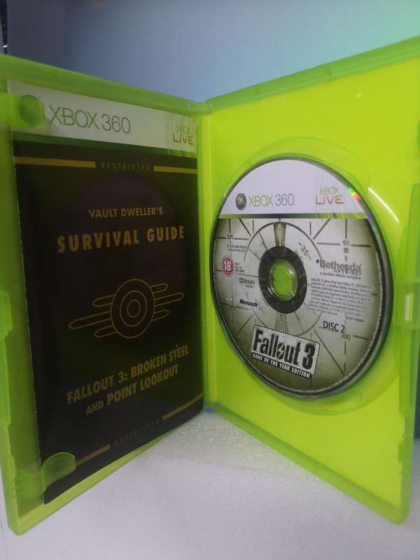 Fallout 3 Add on Pack Broken Steel and Point Lookout (Xbox 360)