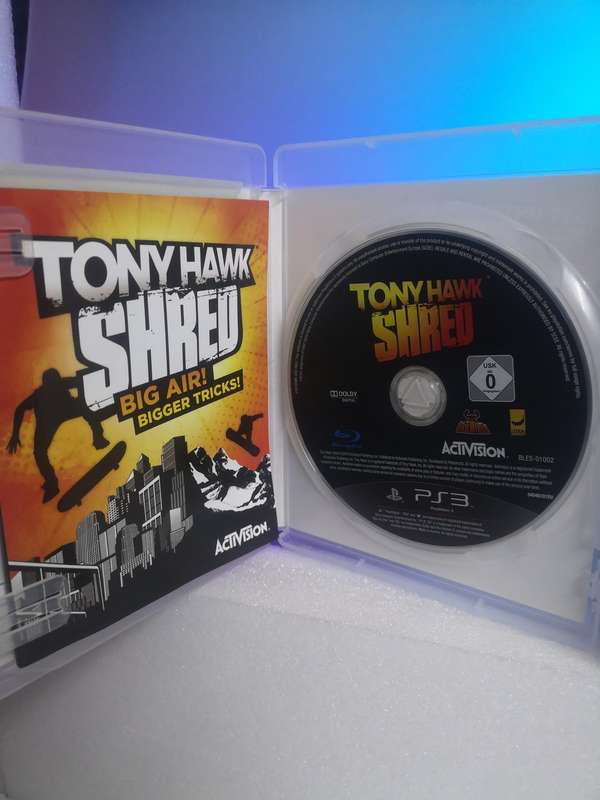 Tony Hawk Shred Big Air (Ps3)