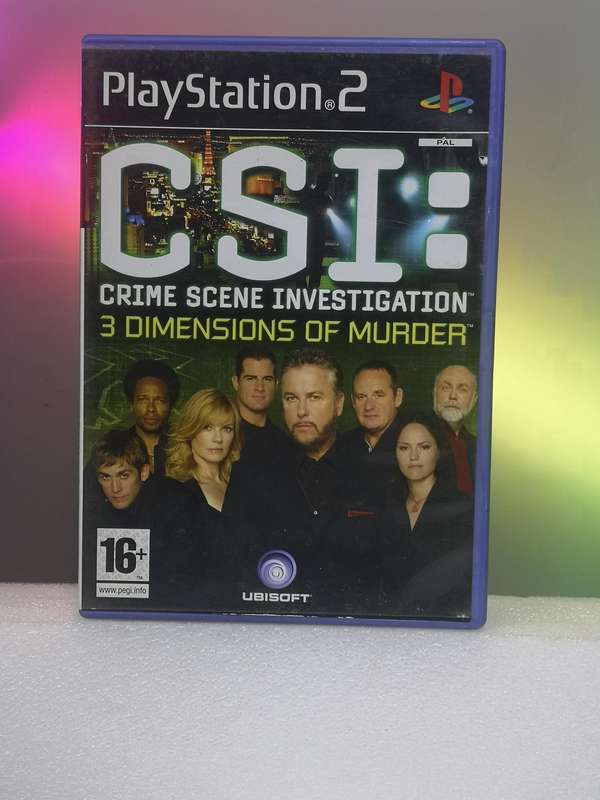 CSI Crime Scene Investigation , 3 Dimensions of Murder (PS2)