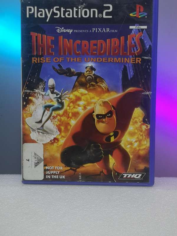 The Incredibles - Rise of the Underminer- Disney (PS2)