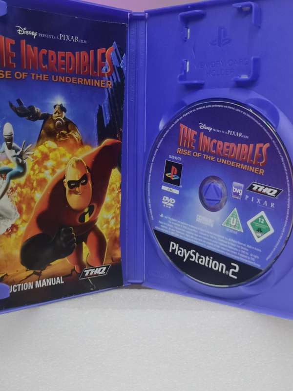 The Incredibles - Rise of the Underminer- Disney (PS2)