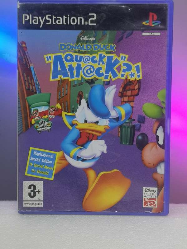 Donald Duck Quake Attack - Disney (PS2)