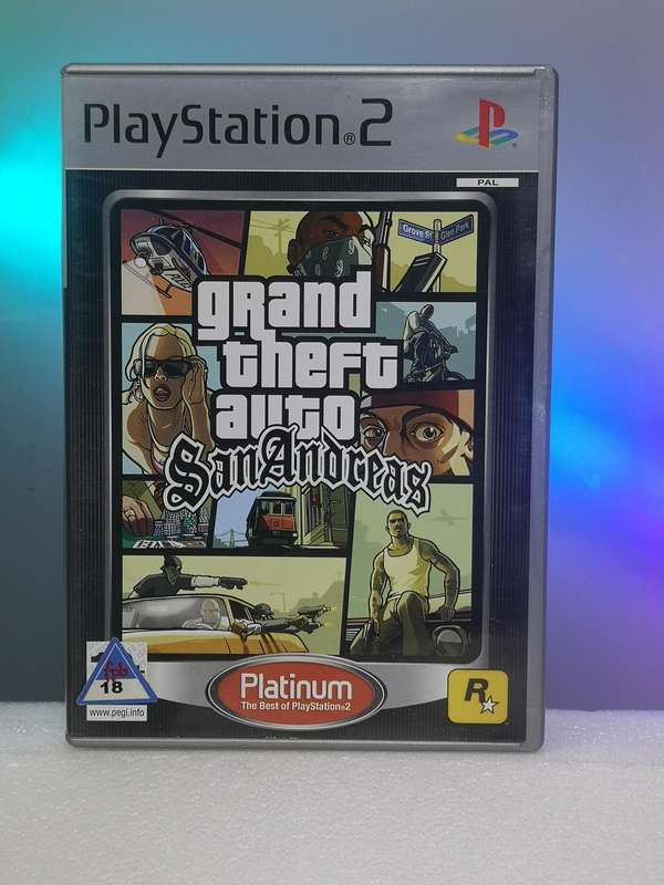 Grand Theft Auto San Andreas (PS2)