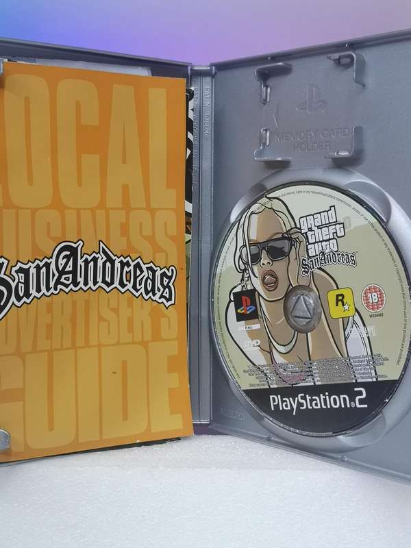 Grand Theft Auto San Andreas (PS2)