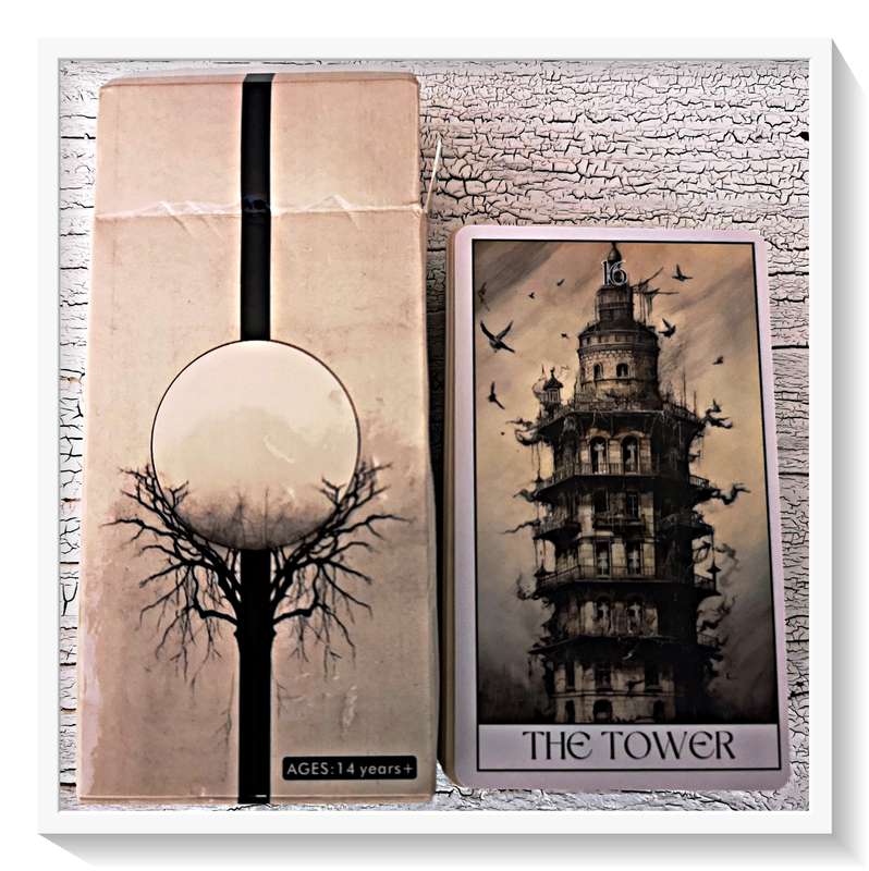 Awesome Horror Tarot Cards - A Thick Deck of Beautifully Illustrated Gothic Figures - Condition: New