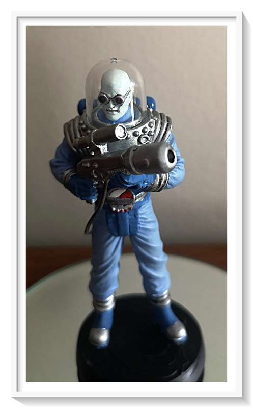 Collectible MISTER FREEZE Solid Lead Figurines and Carefully Hand Painted with Enamel In Box