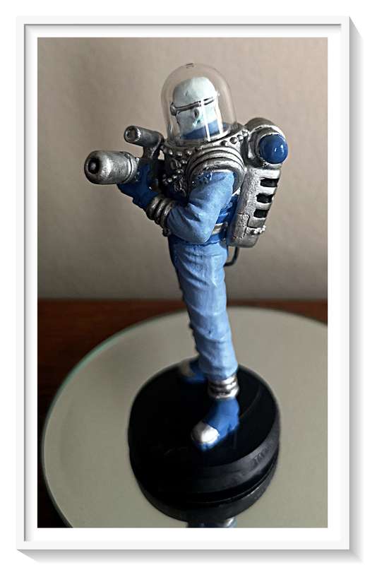Collectible MISTER FREEZE Solid Lead Figurines and Carefully Hand Painted with Enamel In Box