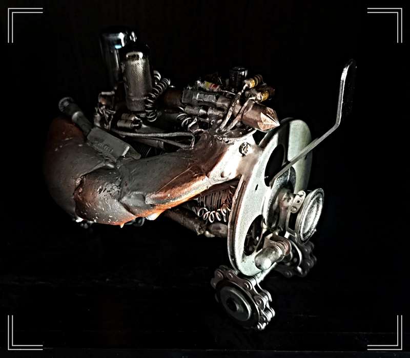 Deadly Decorum Presents: The Crab Charisma Automobile by Human-Centred Artist Ras Steyn [MFA]