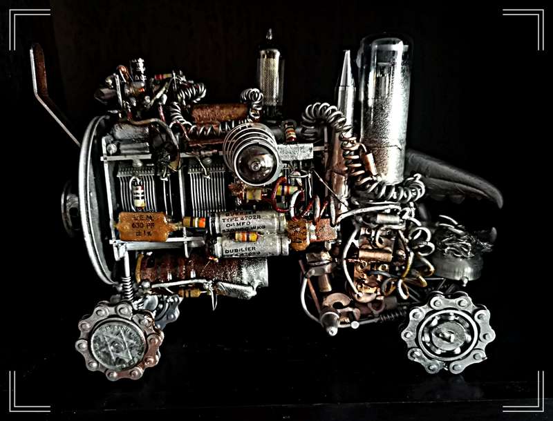 Deadly Decorum Presents: The Crab Charisma Automobile by Human-Centred Artist Ras Steyn [MFA]