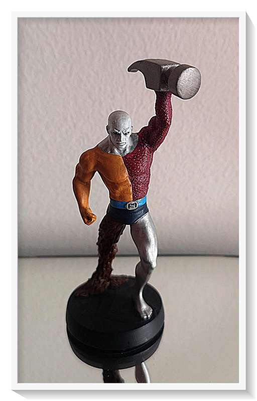 DC COMICS Collectible Figurine - METAMORPHO - Solid Lead Statuette - 2010 - Excellent Condition