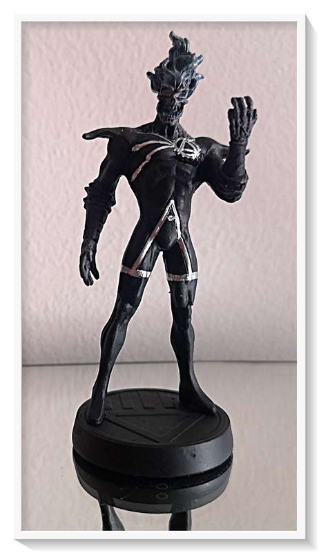 DC Comics - Deathstorm Figure - 2011 - Composition-Lead - Hand Painted Enamel - In Excellent Cond*