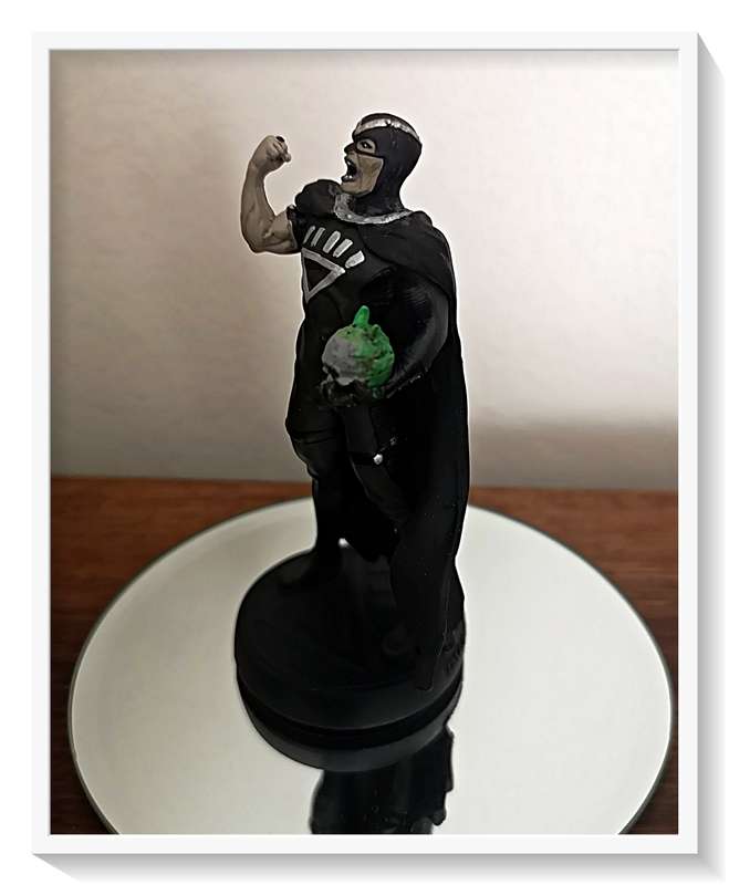 DC Comics Black Hand Lead Figurine - 2010 Series - Hand Painted with Enamel - In Box / Like New