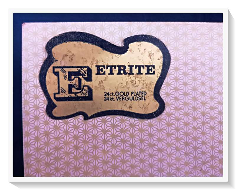 ETRITE 24Ct Gold Plated Teaspoons - Dessert Teaspoons - Item Condition: Like New (Sealed) *****