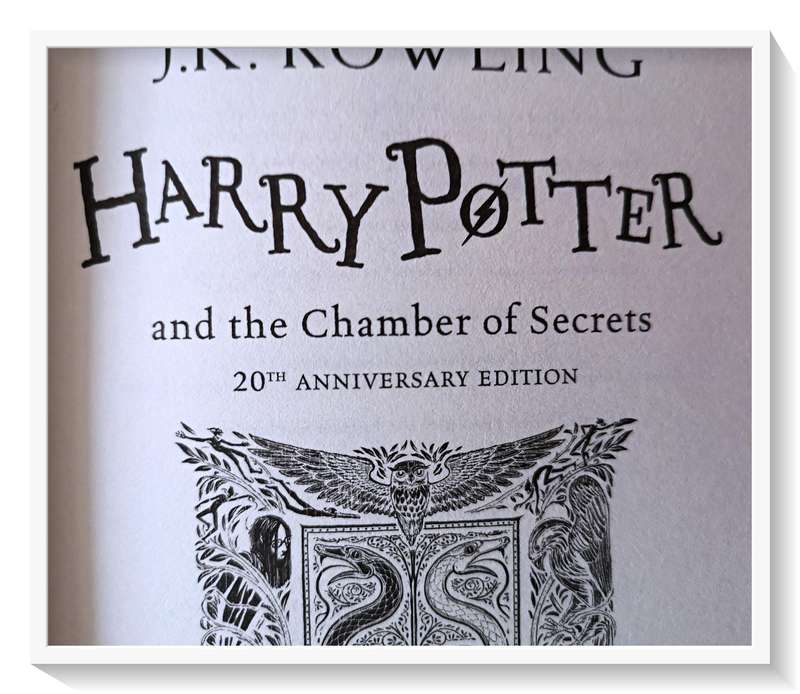 Harry Potter and the Chamber of Secrets - 20th Anniversary Edition - Ravenclaw Edition - Hardcover