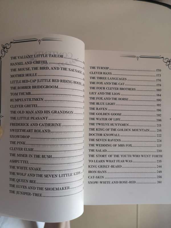 GRIMM's FAIRY TALES - Brothers Grimm - Glossy Black Softcover - A Brand New 2025 Compilation (NEW)
