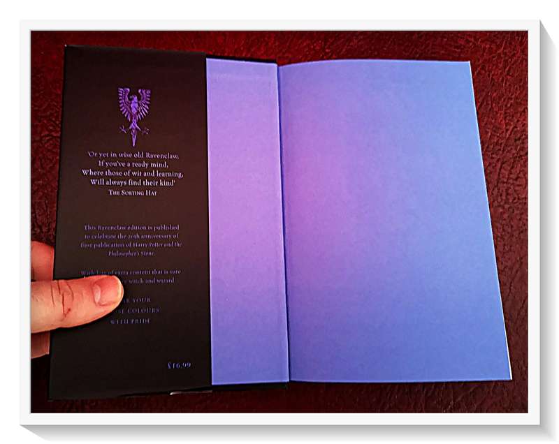 J.K. Rowling Harry Potter and the Philosophers Stone 2017 Hardcover - Ravenclaw Edition - Unread/New