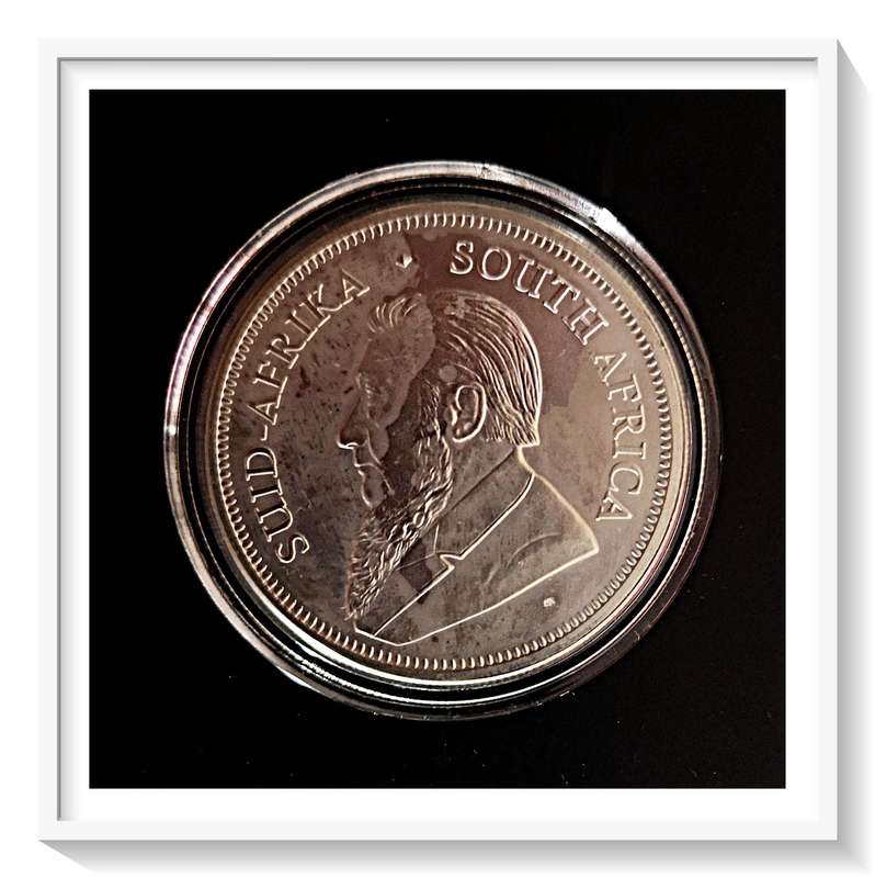 KRUGERRAND - 2023 - Fine Silver 1OZ - Uncirculated - Bullion Coin - Preserved in Capsule