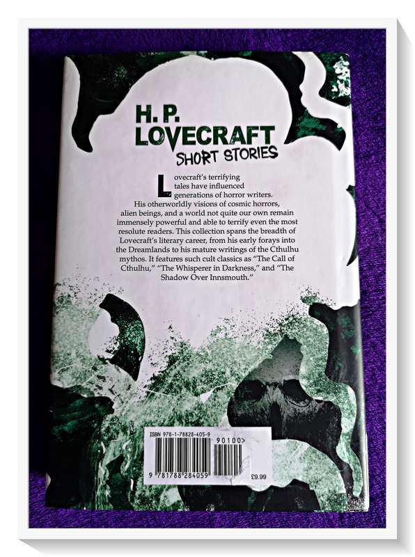 H.P. Lovecraft: Short Stories - ARCTURUS 2018 - 340 Pages - Large Hardcover with Dust-Jacket