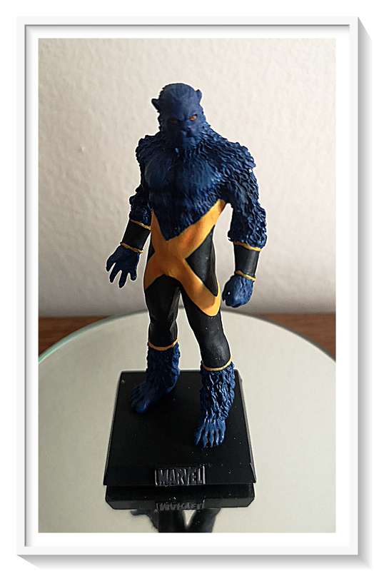 MARVEL Figurine - BEAST - Solid Lead Cast - Hand-painted with Enamel - In Box Like New